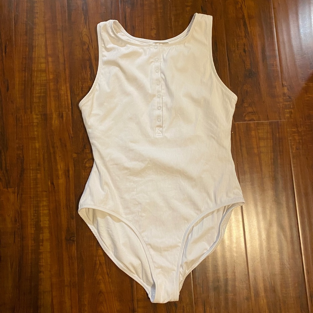 Andie Swim Malibu One Piece Ribbed Sz XL